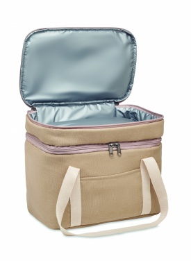 Logo trade promotional merchandise picture of: Cooler bag canvas 320 gr/m²